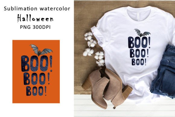 Download Sublimation Watercolor. Halloween.PNG - Premium Resources